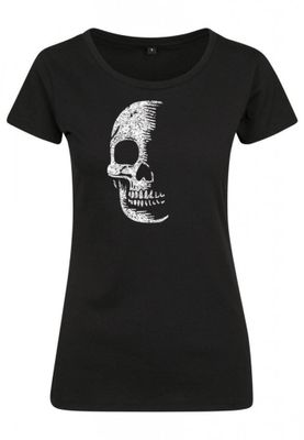 Night skull T-shirt ladies
