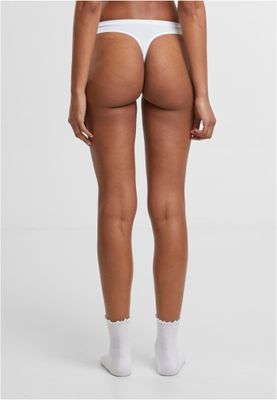 Ladies Bonded Tanga 3-Pack för Elegant Komfort