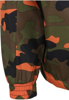 Camo Pull Over Windbreaker