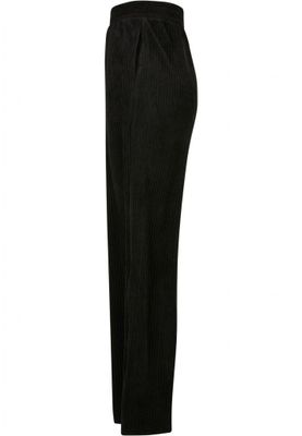 Ladies Velvet Rib Straight Sweat Pants