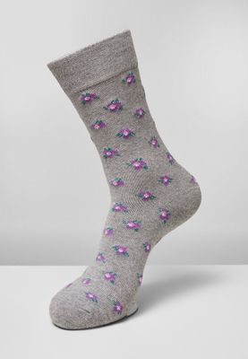 Floral socks in 3-pack