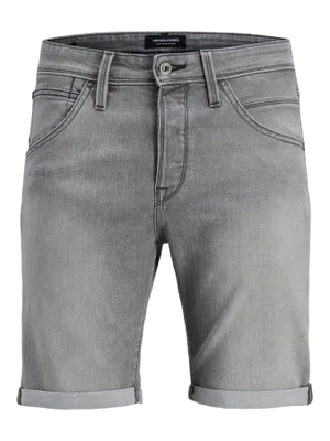 Grå jeansshorts herr
