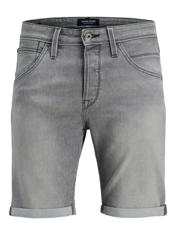 Grå jeansshorts herr