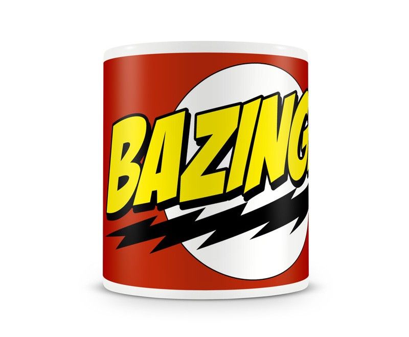 Bazinga mugg superlogo
