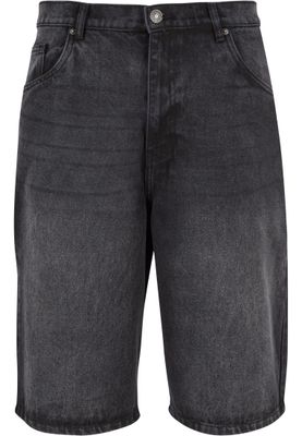 90-tals jeansshorts med oversize passform