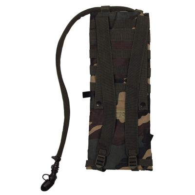 Hydrering rygsæk med MOLLE system woodland