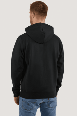 Basic zipped hoodie