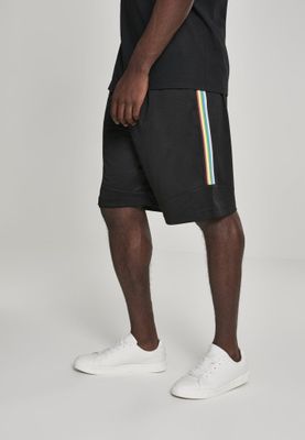 Knälånga shorts med rand herr