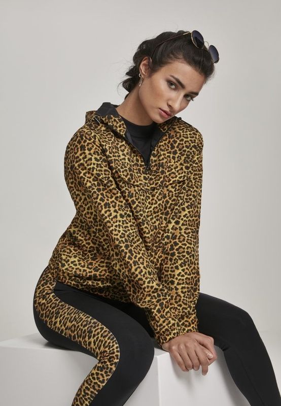 Leopardmönstrad jacka dam - REA