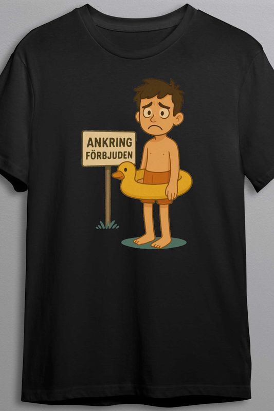 Ankring förbjuden - T-shirt