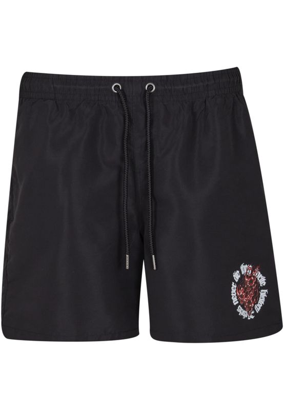 MJG Swim Shorts - Rebels Never Die Black