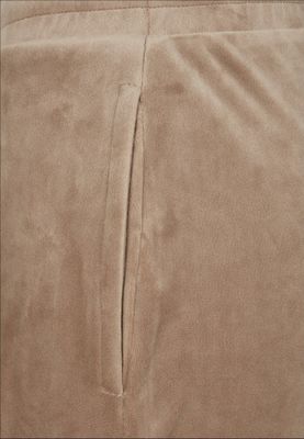 Ladies High Waist Ballon Velvet Sweat Pants