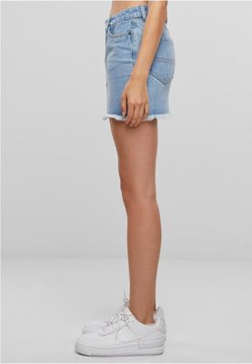 Short denim skirt