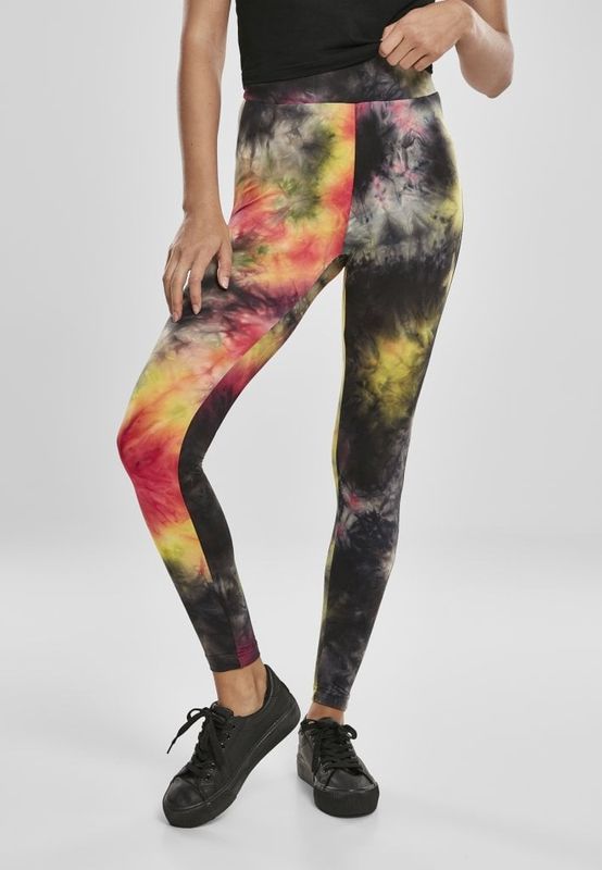 Colorful leggings in batik pattern