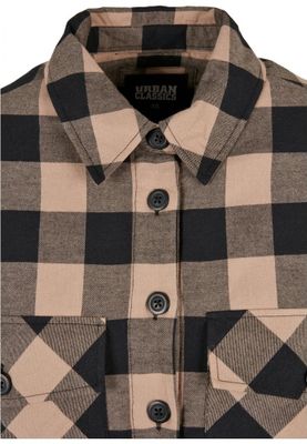 Ladies Flanell Padded Overshirt