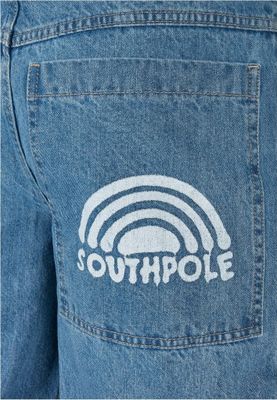 Southpole Spray Logo Denim