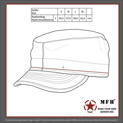 Realistic Snowcamo cap