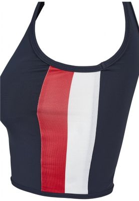 Sport top with zipper ladies
