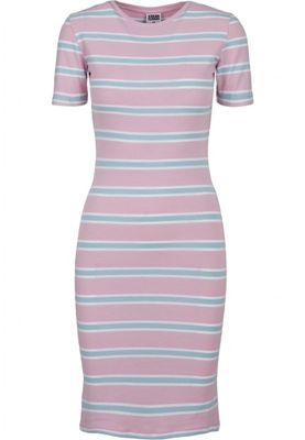 Dress with stripes
