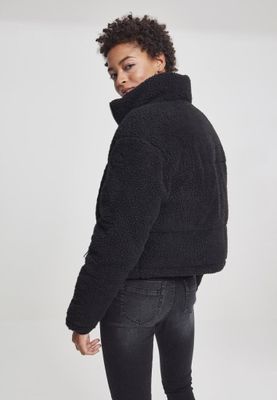 Short teddy jacket lady