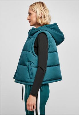 Ladies Recycled Twill Puffer Vest