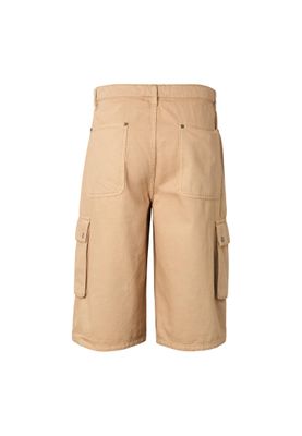 Shorts för herr med washed Workwear – unionbeige