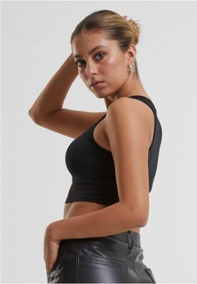 Ladies Glitter Cropped Top