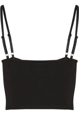 Ladies Synthetic Leather Top