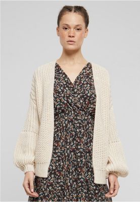 Women's thick knitted cardigan