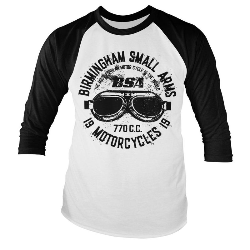 Birmingham S Arms Goggles Baseball Long Sleeve Tee