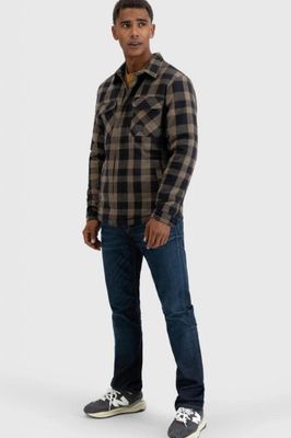 Lumberjack jacket with teddy lining