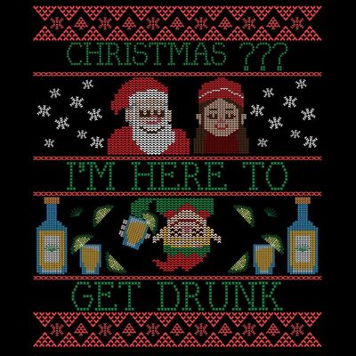 Christmas get drunk