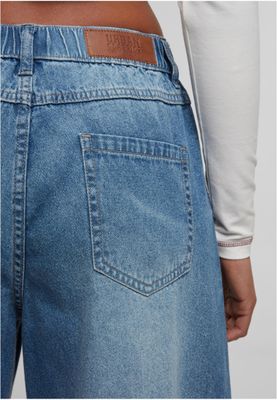 Byxor för dam regular – mid deep blue washed