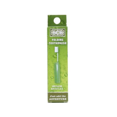 Collapsible toothbrush