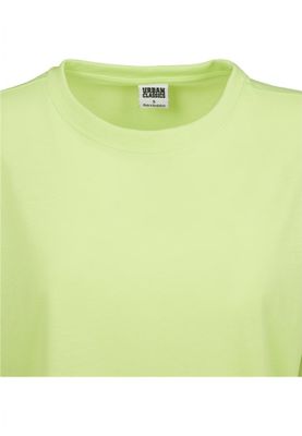 Short lime t-shirt oversize ladies