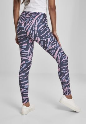 Høj leggings med batik mønster