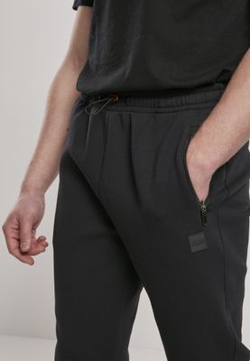 Black sporty men's trousers