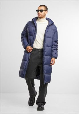 Lång puffer jacka herr