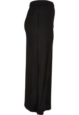 Ribbed midi skirt