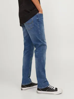 Slim fit stretchjeans herr - GLENN