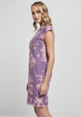 Short dress with short folded arms