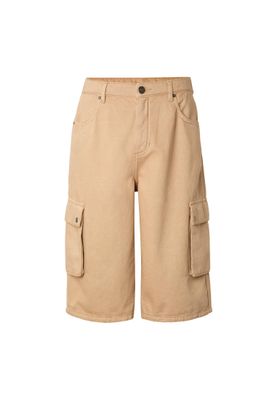 Shorts för herr med washed Workwear – unionbeige