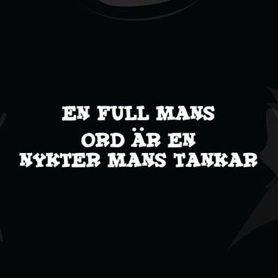 En full mans ord