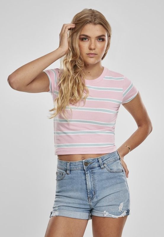 Stribet top