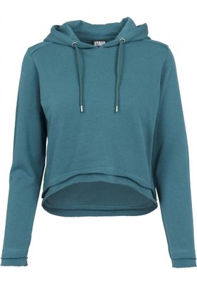 Kort hoodie dam