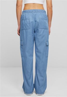 Dame cargo jeans - løs pasform