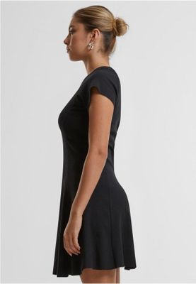 Short-sleeved skater dress