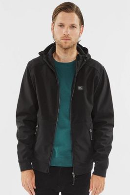 Lined softshell jacket - men
