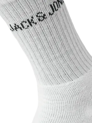 Vita tennisstrumpor herr - 5-pack