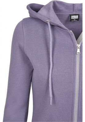 Long ziphoodie lady